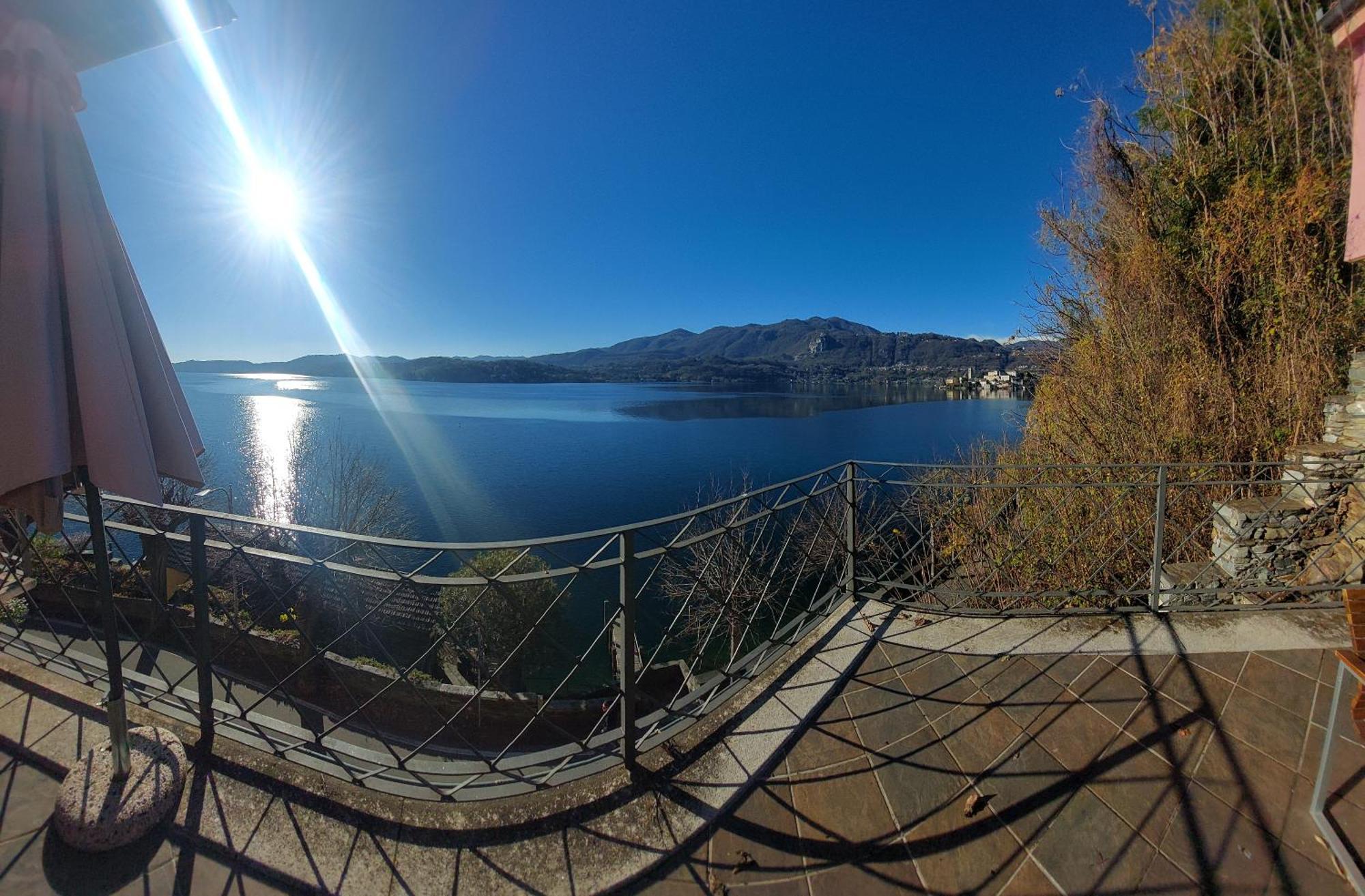 Casa Sul Lago Orta Orta San Giulio Bagian luar foto