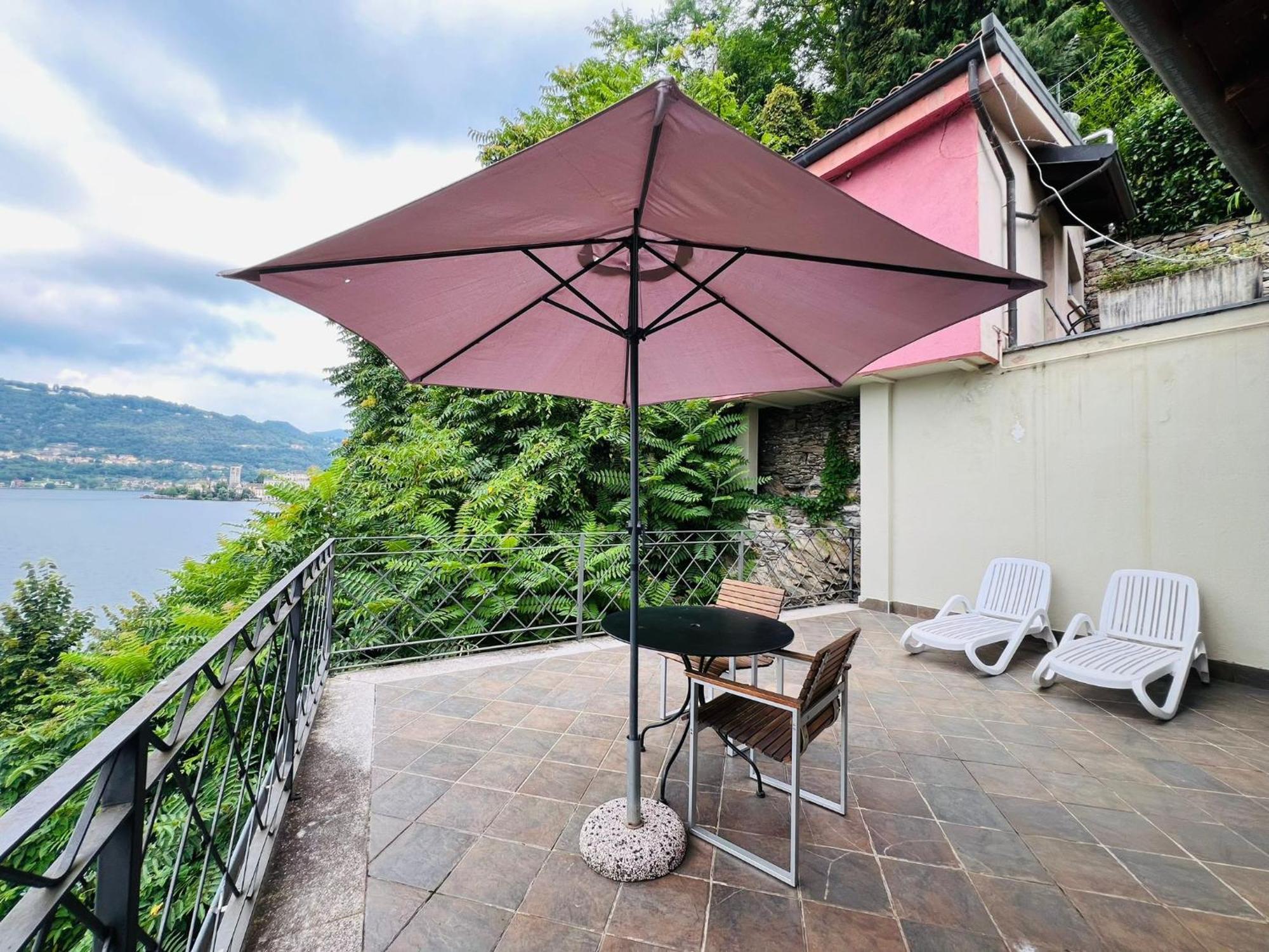 Casa Sul Lago Orta Orta San Giulio Bagian luar foto