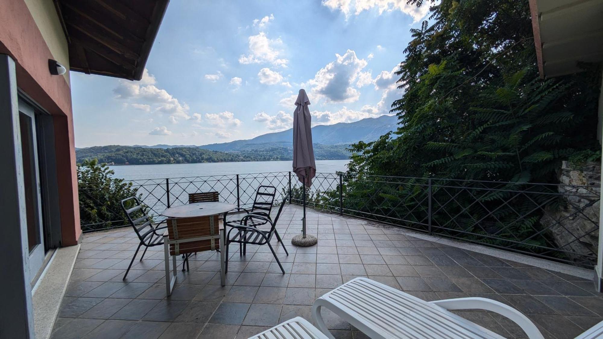 Casa Sul Lago Orta Orta San Giulio Bagian luar foto
