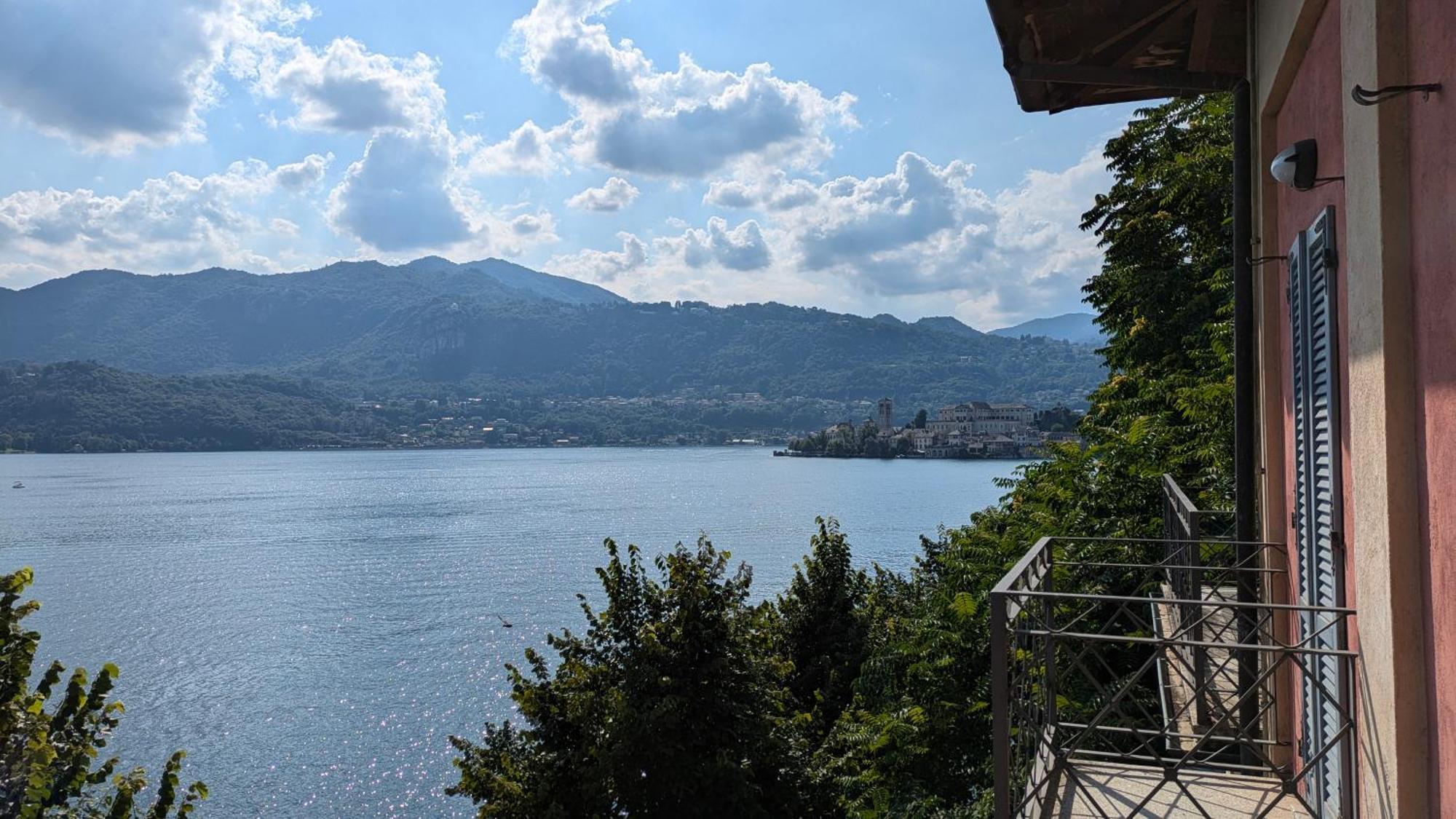 Casa Sul Lago Orta Orta San Giulio Bagian luar foto