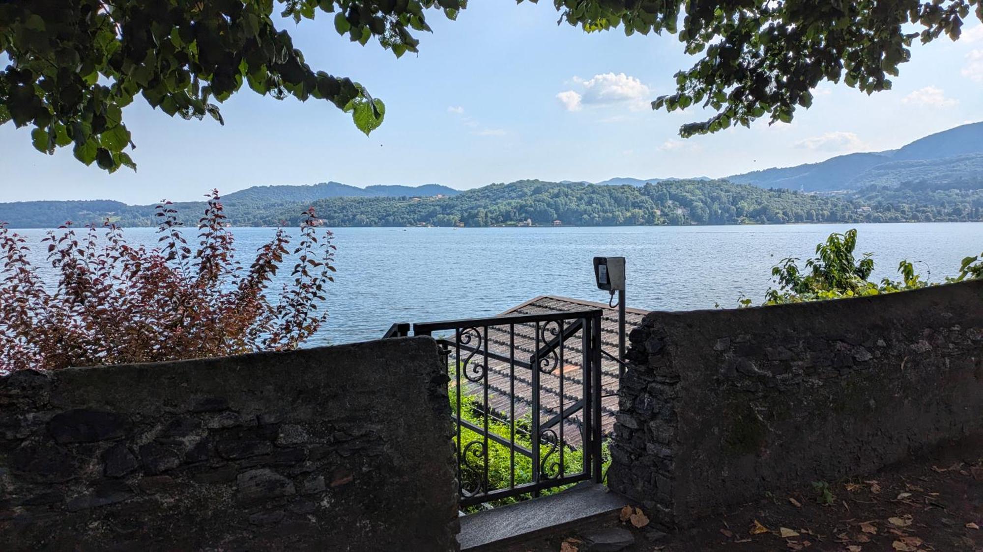 Casa Sul Lago Orta Orta San Giulio Bagian luar foto