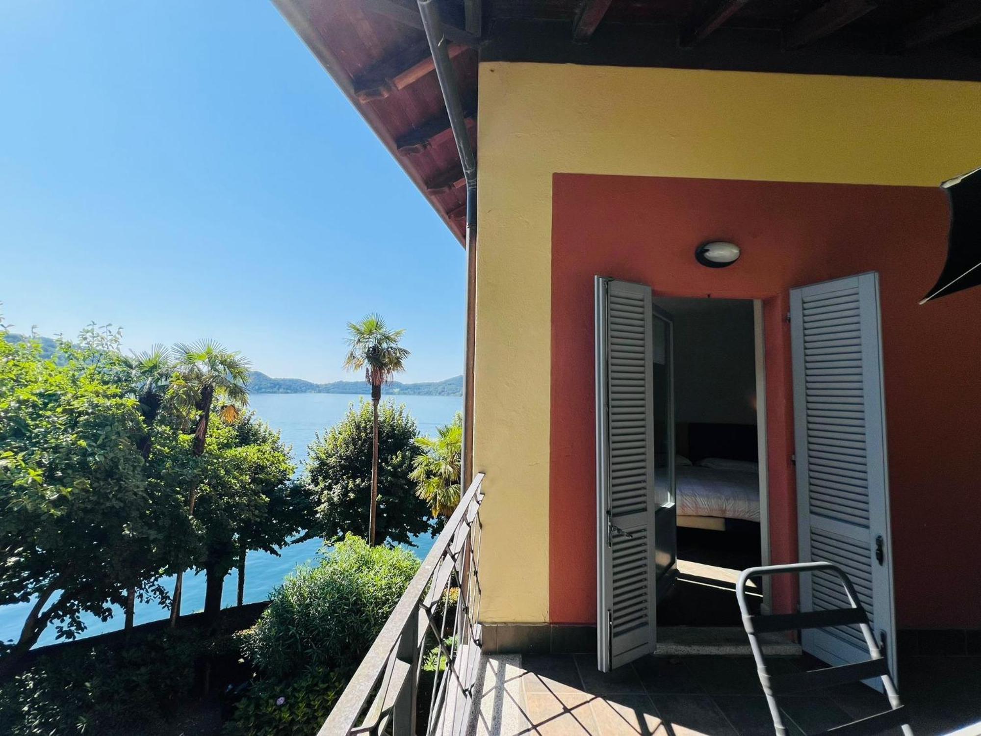 Casa Sul Lago Orta Orta San Giulio Bagian luar foto