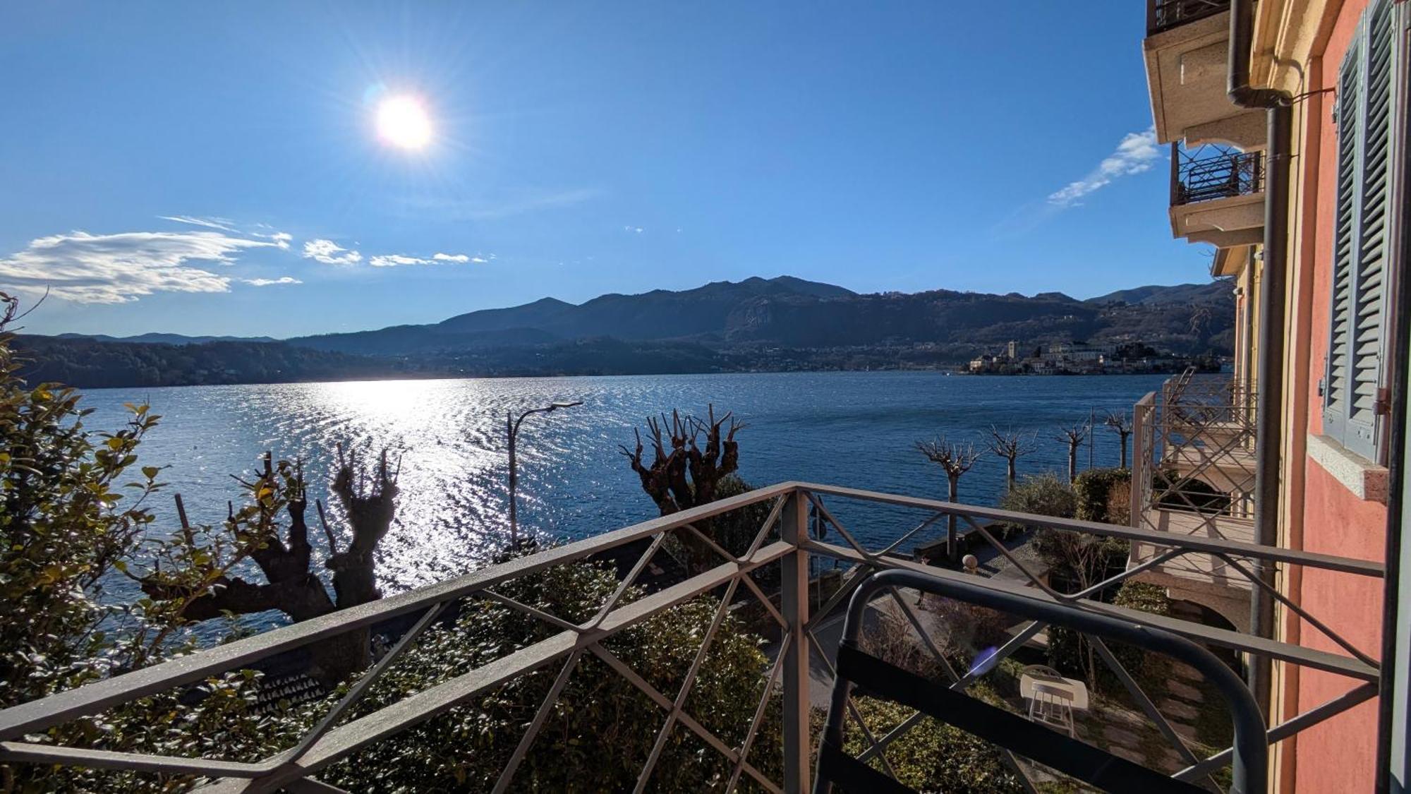 Casa Sul Lago Orta Orta San Giulio Bagian luar foto