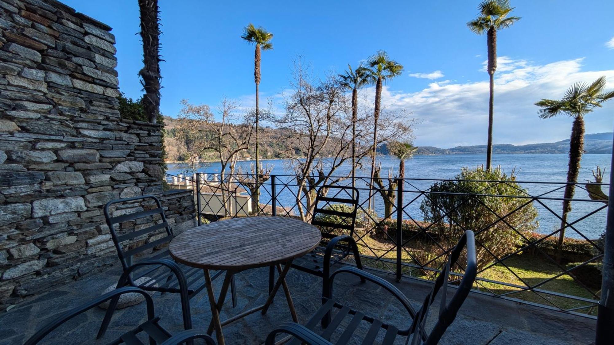Casa Sul Lago Orta Orta San Giulio Bagian luar foto